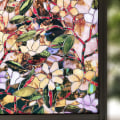 Miniatyrbild 1 av 11: Matt Insynsskyddsfilm Fönsterfilm Färgat Glas UV Solskydd Statisk Självhäftande Fäster för Heminredning Solblockerande Fönsterdekaler A 60X100 CM