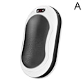 Miniatyrbilde 6 av 8: 10000mAh Håndvarmer USB Power Bank Bærbar Elektrisk Lomme Håndvarmer Digitalt Display Lommelykt Julegave B 11*6.3cm