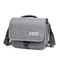 Miniatyrbild 1 av 5: DSLR Kameraväska Crossbody Multifunktionskit Utomhus Kabinväska Light gray small size