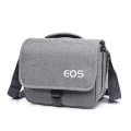 Miniatyrbild 3 av 5: DSLR Kameraväska Crossbody Multifunktionskit Utomhus Kabinväska Light gray large