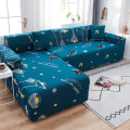 Miniatyrbild 8 av 10: Stretch Sofföverdrag för L-formad Soffa Hörnsoffa Elastiskt Sofföverdrag för Sofföverdrag för Vardagsrum 1/2/3/4-Sits Nordisk WWT35 2seat 145-185cm