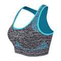 Pikkukuva 1 / 9: Joogaliivit Push Up Kuntosali Juoksuliivit Saumattomat Treeni Fitness Liivit Toppi Blue M