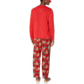 Miniatyrbillede 2 af 4: Julepyjamas Matchende Familie Pyjamas Nyeste Pjs Sæt Juletøj Nytår Hjemmetøj Sæt Red Kid-4T