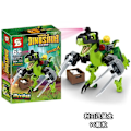 Miniatyrbillede 1 af 11: Præhistorisk Planet Jurassic Age Dinosaur Klods Kompatibel Legodinosaur Udviklingslegetøj Byggeklodser Legetøj Gaver Dreng 1 No box