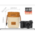 Miniatyrbild 6 av 11: Linsskyddsfotograferingsväska innerficka vattentät mikro enkel kamera förvaringsväska kameraryggsäck förinstax mini 11 Small black