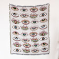 Miniatyrbillede 1 af 11: Afslappede Tæpper Tæppe Dekoration Sol Tæppe Tæppe Sofa Fritid Tæppe Enkelt Tapestry Sofa Tæppe Kastetæpper XT07-2 130X150CM