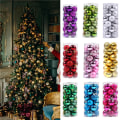 Pikkukuva 5 / 11: 12 kpl Joulupallokoristeita joulukuusen koristeluun, särkymättömiä riippuvia palloja, juhlava juhlakoristelu Style01-20PCS