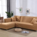 Miniatyrbild 7 av 8: Grått Enfärgat Elastiskt Stretch Sofföverdrag Behöver Beställa 2 Delars Sofföverdrag Om L-stil fundas soffor con chaise longue Fodral för Soffa Beige- 1-seat 90-140cm