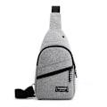 Pikkukuva 1 / 11: Korkealaatuinen ulkokäyttöön tarkoitettu polyamidi- ja nylon-olkalaukku matkustamiseen tai liiketoimintaan Grey【Model 2】