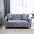 Miniatyrbillede 1 af 11: Geometrisk ternet sofabetræk, strækbart sofabetræk til stue, elastisk sofa-stolbetræk, sofahåndklæde 1/2/3/4-personers Pattern 30 1-seater 90-140cm