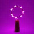 Miniatyrbild 8 av 10: 1M/2M LED Ljusslingor Koppar Silvertråd Fairy Light Girlang Flaskpropp För Glas Hantverk Bröllop Juldekoration Red 1M 10LEDs
