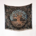 Miniatyrbild 1 av 11: Nordisk Pläd Filt för Säng Sofföverdrag Vardagsrumsinredning Sofffilt Fritidsöverkast Utomhus Camping Picknickmatta Boho Tapestry XT525-7 130X160cm