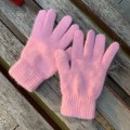 Miniatyrbilde 8 av 11: Elastiske Hel-fingerhansker Varme Tykke Sykkelhansker Kjørehansker Mote Dame Herre Vinter Varme Strikkede Ullhansker Utendørshansker Purple One Size