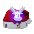 Miniatyrbilde 1 av 7: LED Julehatter Lysende Julenisse Rød Hatt Blinkende Kostymefest Lue Barn Julegaver Nyttårsdekor C