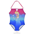 Miniatyrbild 10 av 11: Bikini Flickas Baddräkt, Hel Baddräkt CL034Red 104~110