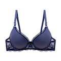 Miniatyrbild 7 av 7: Sexiga BH:ar för Kvinnor Push Up BH Spets Plus BH Underkläder Bralette Kvinnlig Bygel BH Black 42C