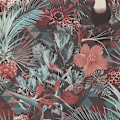 Miniatyrbild 1 av 4: Botanisk Exotisk Djungel Geometrisk Tapet