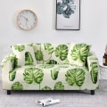 Miniatyrbillede 10 af 11: Blomstret Slipcovers Stræk Plaid Sofabetræk til Stue Elastisk Sofastolebetræk Sofahåndklæde Boligindretning 1/2/3/4-personers Pattern 32 1-seater 90-140cm