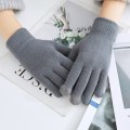 Miniatyrbilde 10 av 11: Cashmere strikkede vinterhansker for kvinner Cashmere strikkede varme tykke hansker for kvinner høst vinter med berøringsskjerm for ski Coffee One Size