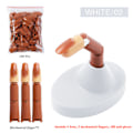 Miniatyrbild 2 av 7: Protetisk Fake Finger Händer Modell För Nagelteknik Övningar Målningsverktyg Träning Manikyr För Nybörjare Övningsutrustning 100 Pcs