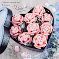 Miniatyrbillede 2 af 11: Pink Rose MOC Byggeklodser Legetøj Valentinsdag DIY Klodssæt Gave Til Par Kærlighedserklæring Blomstersprog Første Kærlighed only flower 14Pcs