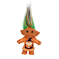 Miniatyrbild 10 av 10: Juldräkt Troll Docka Halloween nostalgisk emaljleksak ful docka docka Blue