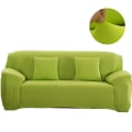 Miniatyrbillede 1 af 11: Enkelt sofabetræk til stue, strækbart materiale, beskyttelse til kæledyr og børn, fuldt indpakket slipcovers sofabetræk colour10 1-seater 90-140cm
