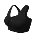 Miniatyrbillede 9 af 9: Yoga Trænings BH Åndbar Uden Bøjle Polstret Push Up Sports Top Fitness Gym Yoga Trænings BH Purple XL