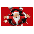 Miniatyrbild 3 av 11: Jultomten Jul Dörrmatta Kuddfodral Juldekorationer för Hemmet 2023 Navidad Ornament Julgransprydnader Nyårspresenter C - 002