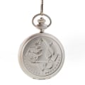 Pikkukuva 3 / 4: Aseenvärinen Fullmetal Alchemist taskukello ketjulla, laatikko, kaulakoru, riipus, anime-tuote Default Title