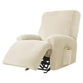 Miniatyrbild 1 av 11: Sammet Plysch Fåtöljöverdrag Delad Design Stretch Lazy Boy Fåtöljöverdrag Vilstol Enkel Soffa Överdrag Fåtöljöverdrag A15 Recliner cover
