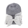 Miniatyrbillede 10 af 11: Babyhue Vinterhue Beanie Dobbeltlags Fortykkede Sløjfehue Baby Ny Hospitalshue #7 gray knot gray cap Average size