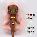 Miniatyrbilde 1 av 11: ICY DBS Blyth Fabrikkdukke Egnet for utkledning selv DIY Endre 1/6 BJD Leketøy spesialpris OB24b kuleledd super black