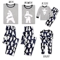 Pikkukuva 1 / 4: Joulu Pyjamat Yhteensopivat Perhe Pyjamat Karhu Lasten Yöasut Yöpuvut Mother M