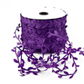 Miniatyrbilde 1 av 11: 10 meter silke bladformet kunstig blomst grønne blader for hjem bryllupsdekorasjon DIY krans scrapbooking håndverk falsk blomst Purple