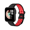 Pikkukuva 8 / 11: Korvaava urheiluranneke XiaoMi Mi Watch Lite -kellolle, silikoninen hengittävä ranneke Mi Watch Lite -kellolle, rannekoru Black and Green