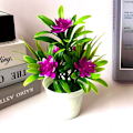 Miniatyrbillede 10 af 11: Kunstige planter Bonsai Lille træ Potteplanter Boligindretning Bonsai Falske blomster Potteornamenter Bryllupsdekoration Havedekoration 12 United Kingdom