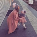 Pikkukuva 2 / 9: Syksyn ja talven tuplaturkispallo vanhempi-lapsi neulottu pipo luova lämmin miesten ja naisten villapipo Pink Average size