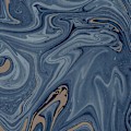 Miniatyrbilde 2 av 4: Liquid - Marineblå/Gull Fresco