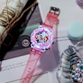 Miniatyrbillede 3 af 10: Ur Frozen Trendy Lysende Pigeur Studerende Børn Red