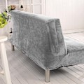 Miniatyrbild 3 av 11: Universal Storlek Plysch Sofföverdrag Bäddsoffa Ärmlös Fällbar Sits Överdrag Stretch Överdrag Billigt Soffskydd Elastiskt Överdrag Red L Size