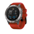 Miniatyrbilde 2 av 11: 22mm klokkereimer for Garmin Fenix 6/5/Forerunner945 Dark red