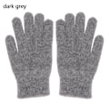 Miniatyrbillede 8 af 11: 1 par Vinter Elastisk Uld Cashmere Cykelkørehandsker Fuld Finger Handsker Votter Kvinder Mænd Mode Udendørs Skihandsker Red One Size