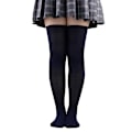 Pikkukuva 4 / 11: Naisten pitkät sukat syksy talvi korkeat sukat tytöille sopivat kaikkeen polven yli sukat esiintymisasut cosplay lämpimät 5 nude   54cm One Size