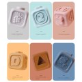 Miniatyrbild 3 av 11: Pusselbyggklossar för spädbarn, kognitiv avlastning, mjuka fyrkantiga byggklossar, Jenga vinylbyggklossar av flexibelt limleksaker Koala soft rubber Square 6PCs