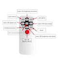 Miniatyrbilde 2 av 5: Aurora Star Galaxy Stjernehimmel LED Projektor Lampe Roterende Nattlys Fargerik Nebula Sky Lampe Atmosfære Soverom Ved Siden Av Lampe White According to the state sent