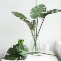 Miniatyrbild 3 av 11: One Piece monstera konstgjorda växter plast tropiska palmblad hem trädgård dekoration tillbehör Fotografering Dekorativ LY Guo Jiao Monstera