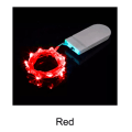 Miniatyrbilde 1 av 11: Luces Led Kobbertråd Fe Lys Batteridrevet LED Lyslenke Fest Bryllup Innendørs Juledekorasjon Garland Lys Red 2M