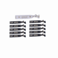 Miniatyrbilde 8 av 11: Kombinert Salg Team Bride Utdrikningslag Armbånd Bride To Be Dekor Mariage Tilbehør Hønefest Bryllupsutstyr Dekor Bride tribe Black5-1