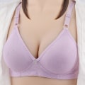 Pikkukuva 5 / 5: Naisten alusvaatteet Pieni rinta Push Up -liivit Minimizer Syvästi paksusti topatut rintaliivit Pitsiliivit naisille Pushup-liivit Urheiluliivit Light purple 42/95B